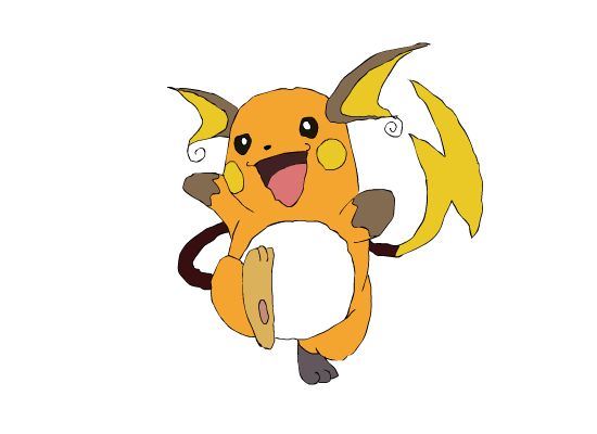 550x400 Raichu Drawing By Boyofftheting