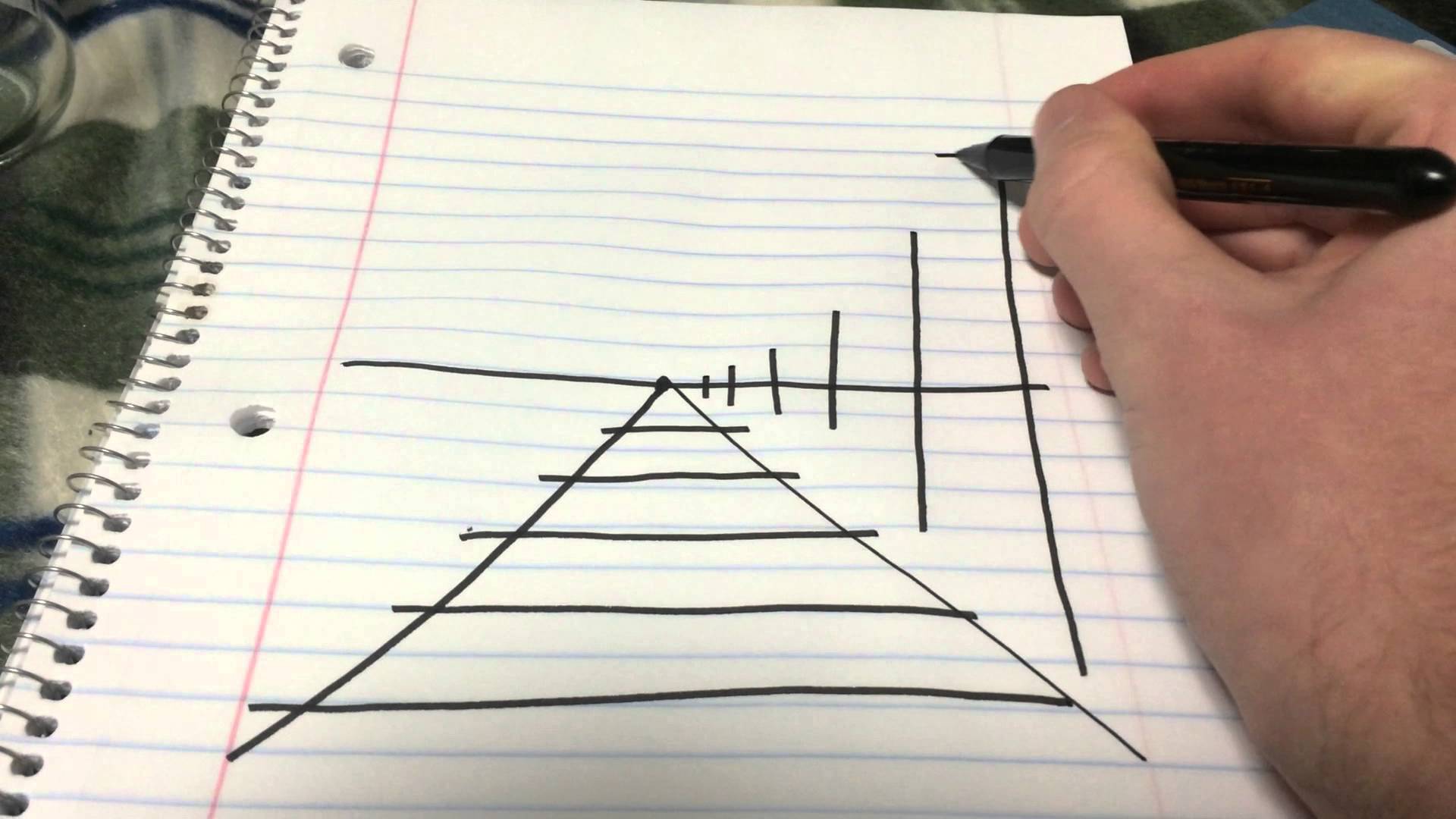 1920x1080 How To Draw Train Tracks In 1 Point Prespective In The Desert