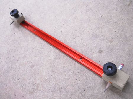 450x338 T Track Drawing Compass Compas Tracer Sur Rail D'Aluminium