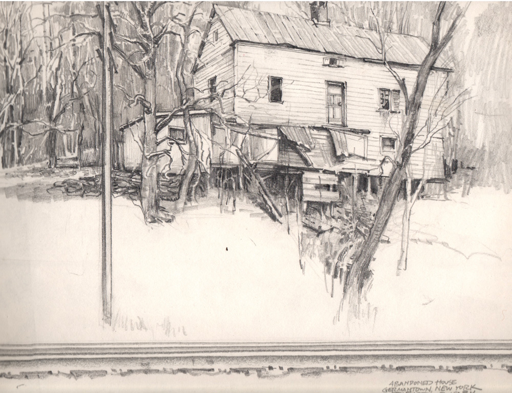 1000x767 Gurney Journey Old House By The Tracks