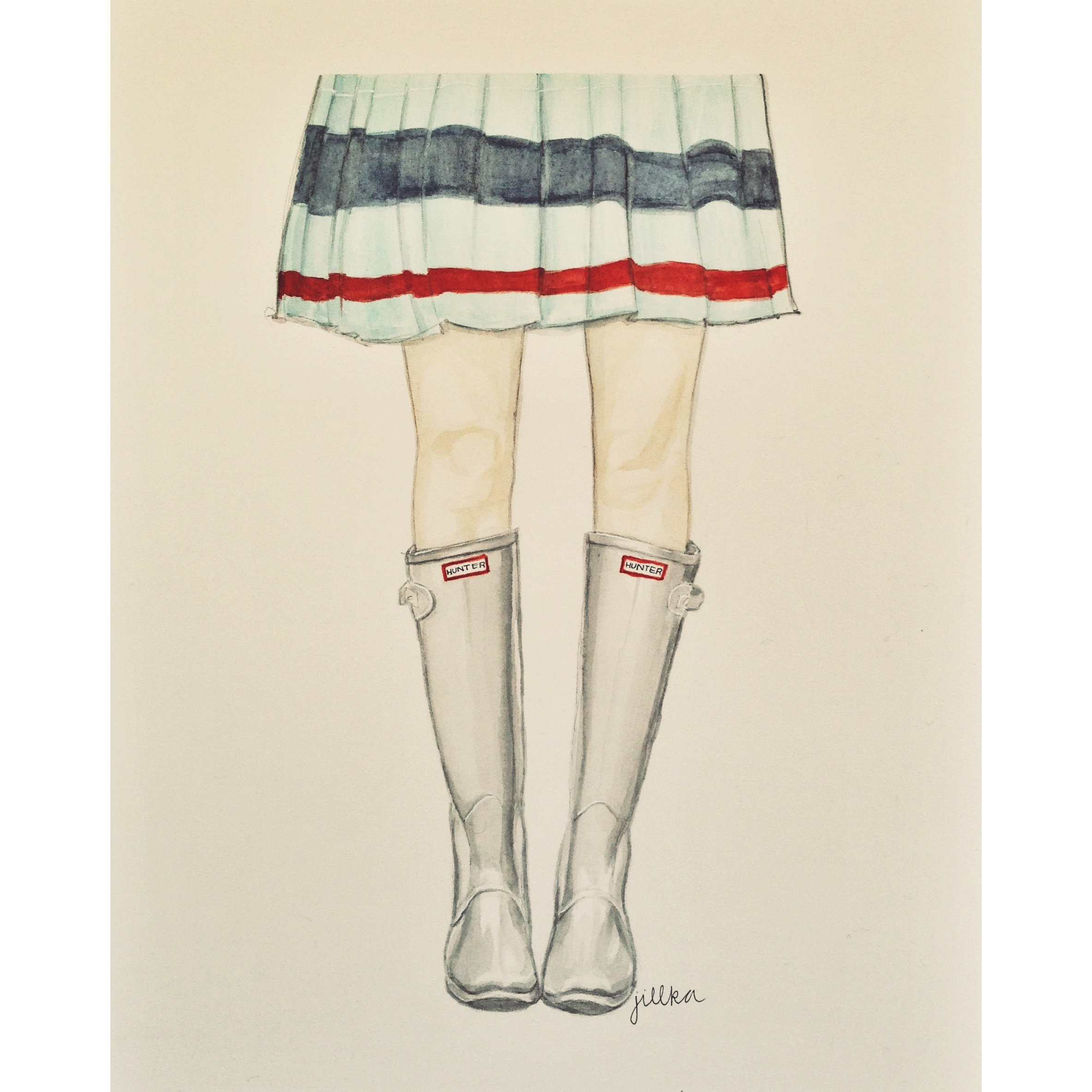 2366x2366 Custom Hunter Boot Illustration My Work