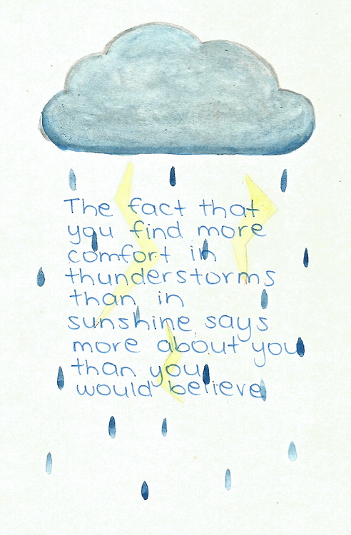 492x750 Find Comfort In Thunderstorms Quotes Thunderstorms