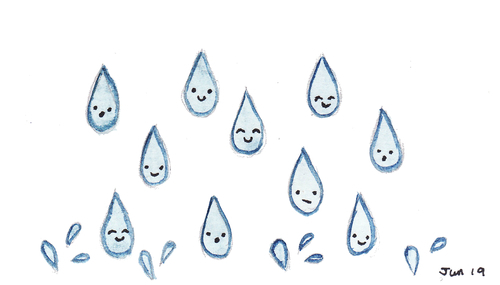 500x285 Raindrops Keep Falling On My Head Via Tumblr