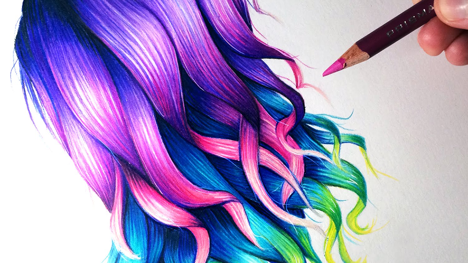 1500x844 How To Draw Rainbow Coloured Hair