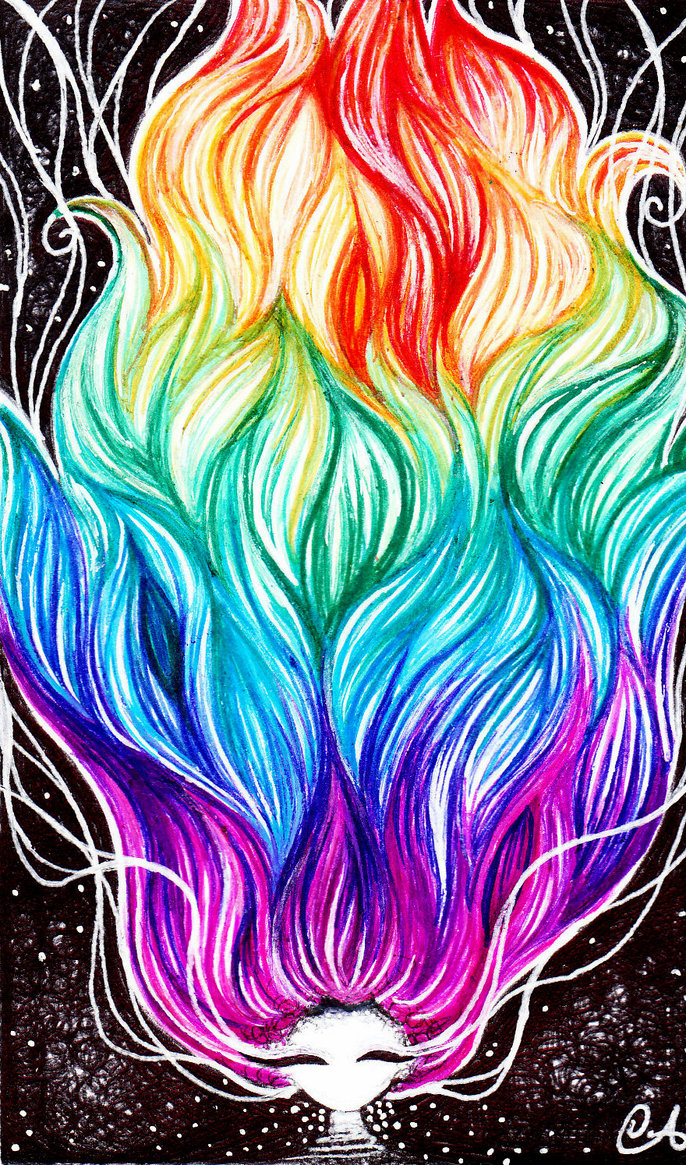 686x1165 Rainbow Hair By Followschalk