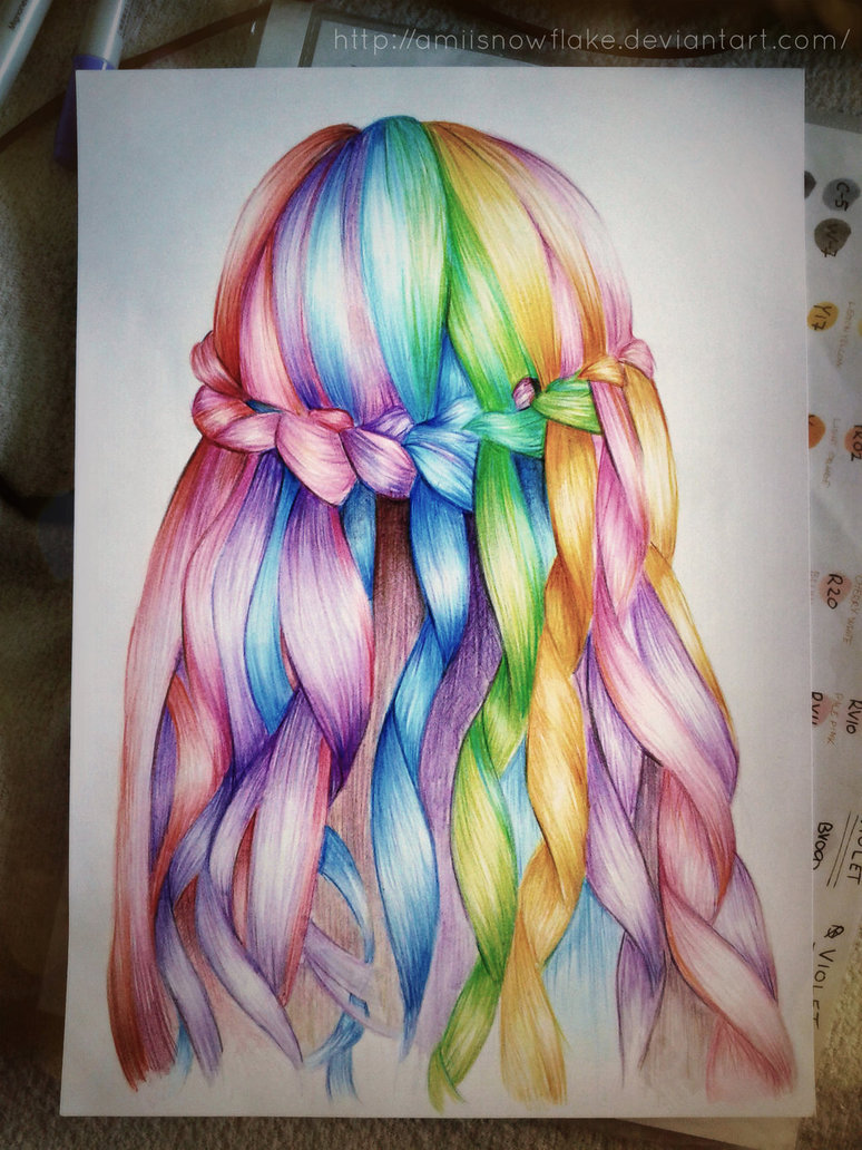 774x1032 Rainbow Hair By Amiisnowflake