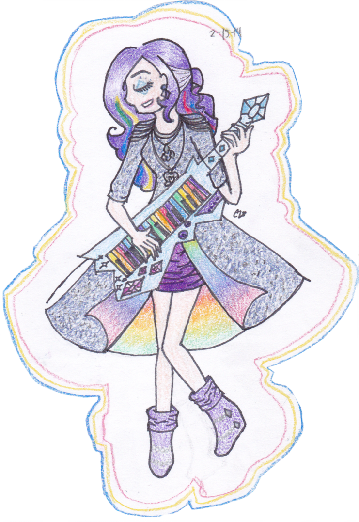 741x1077 Rainbow Rocks Rarity By Drawing Stars 02