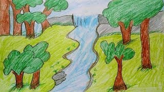 Rainforest Drawing Easy at GetDrawings | Free download