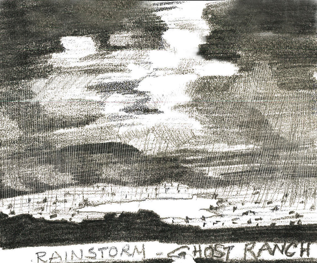 1024x851 Rainstorm Over Abuquiu Lake By