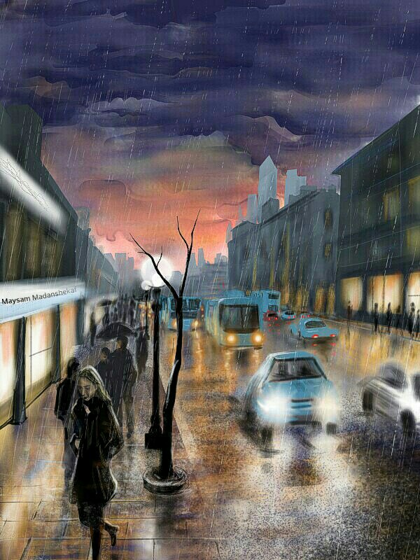 600x800 Top 10 Rainy Day Scenes From The Drawing Challenge