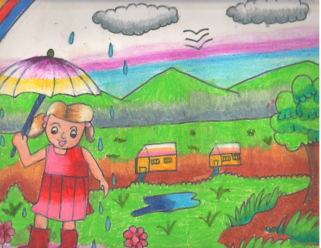 Rainy Day Drawing For Kid at GetDrawings | Free download