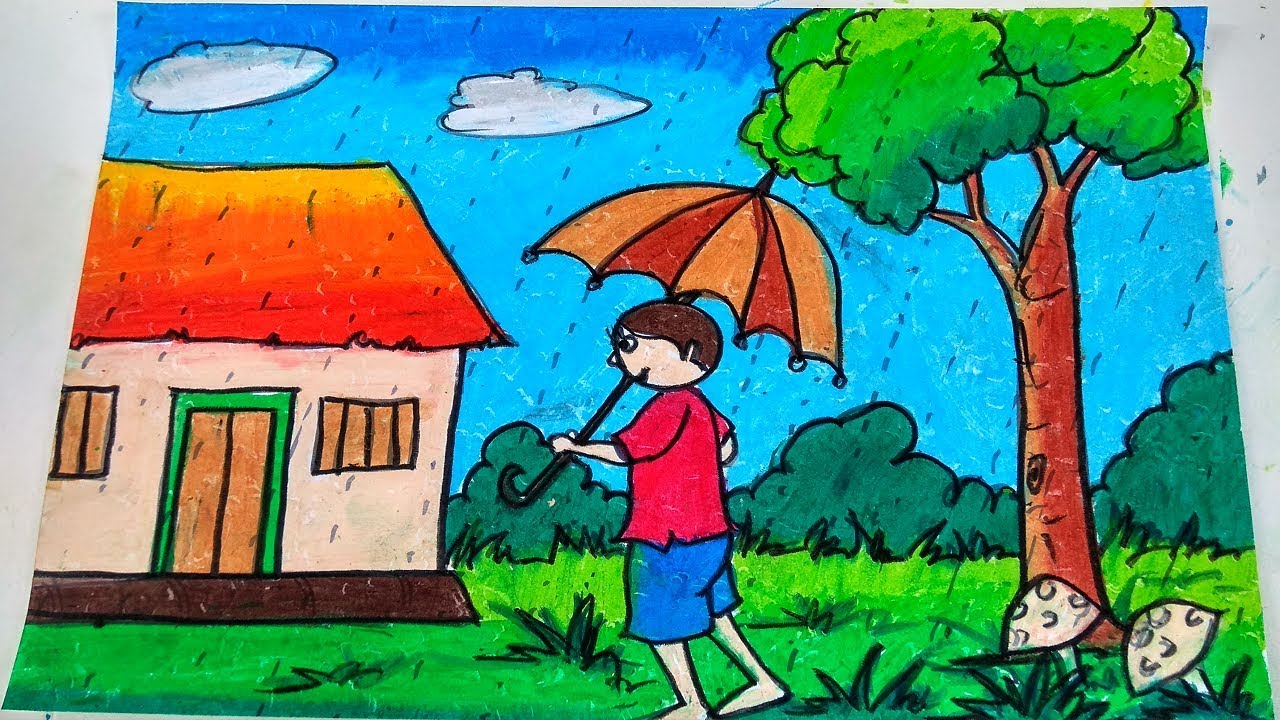 Rainy Days Drawing at GetDrawings | Free download