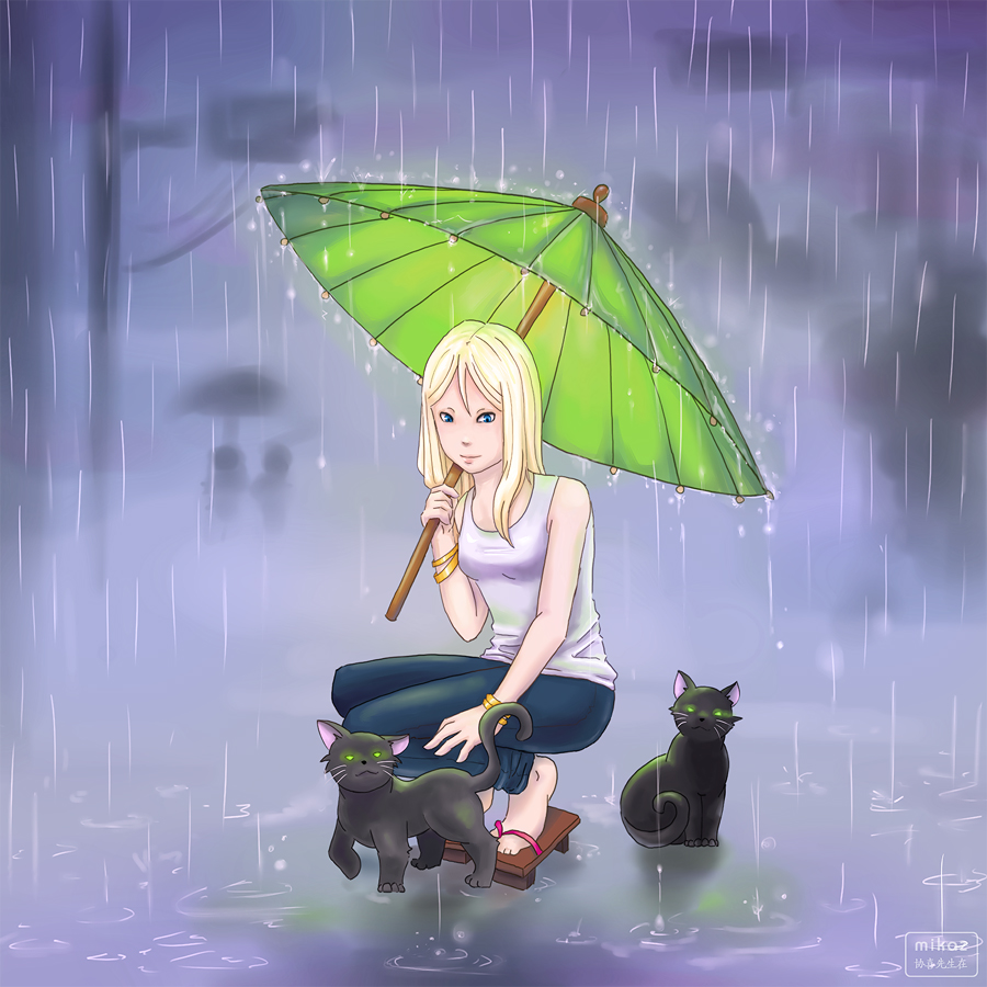 900x900 Those Rainy Days By Damaimikaz
