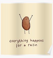 210x230 Raisin Drawing Posters Redbubble