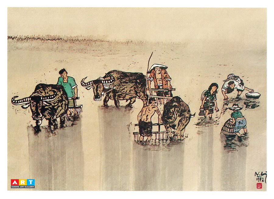 900x652 Rake Drawing Cuong Art Gallery