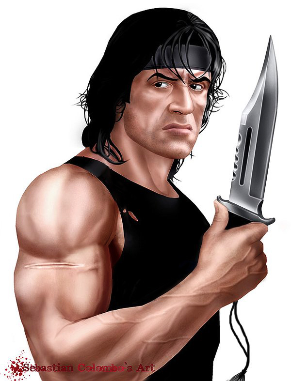 600x787 Rambo By Supersebas