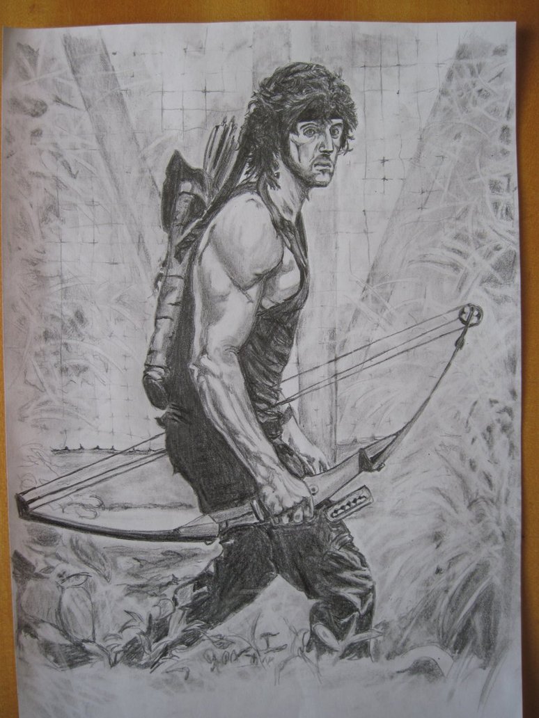 Rambo Drawing at GetDrawings | Free download