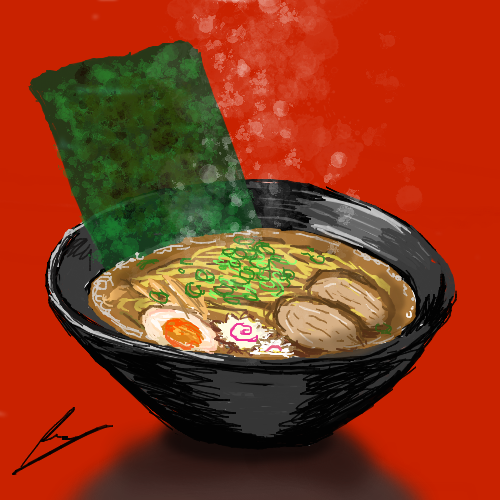 500x500 Tonkotsu Ramen By Borockman