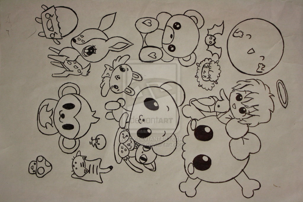 1024x683 Drawings Of Cute Things Random Cute Things By ~eidrigirl