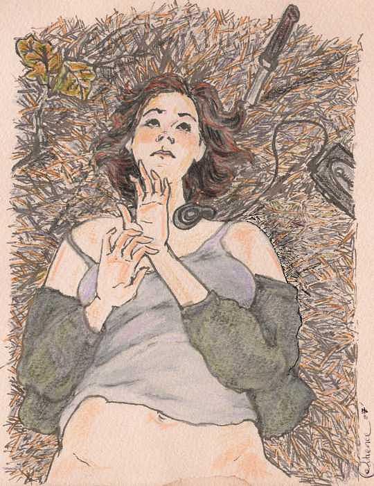 540x700 The Rape Drawing By Patience Tumblesome