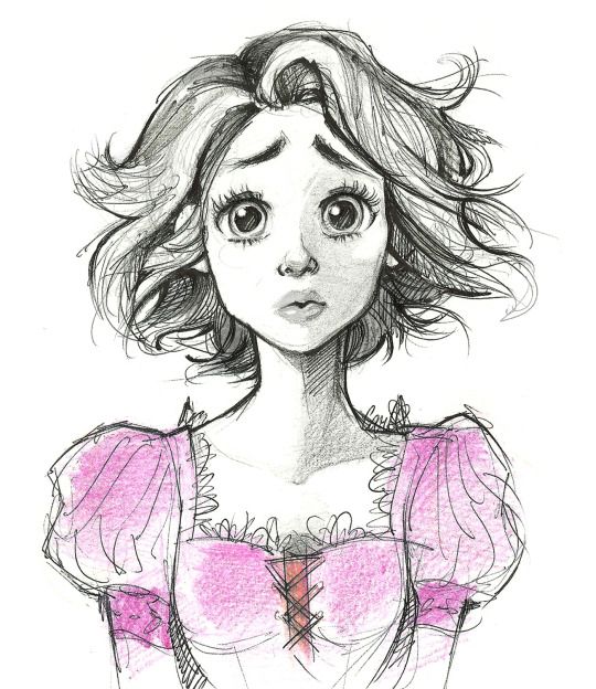 540x624 Let's Make Some Mistakes. Disney Drawings