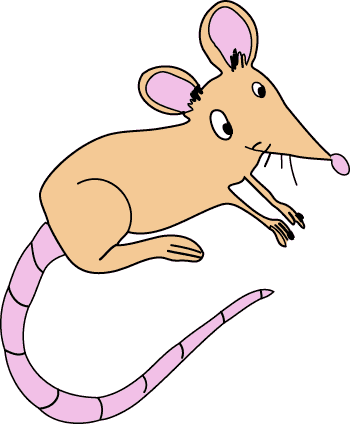 350x424 Cartoon Drawing Of A Rat Clipart Panda