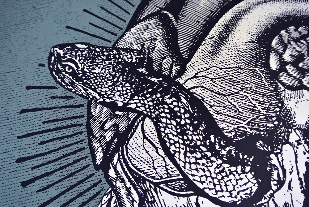 1000x669 Frank Carter Amp The Rattlesnakes Screen Print. Art By We Three