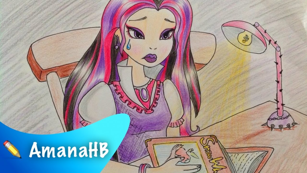 1280x720 Ever After High Raven Queen