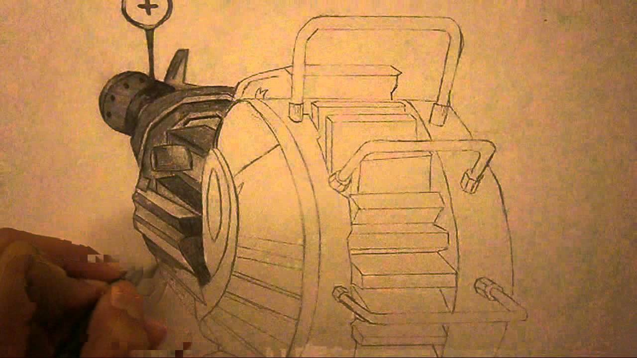 1280x720 Black Ops 2 Ray Gun Speed Drawing