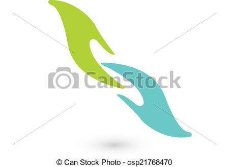 450x330 Reaching Hands Business Icon Vector Concept Vectors Illustration