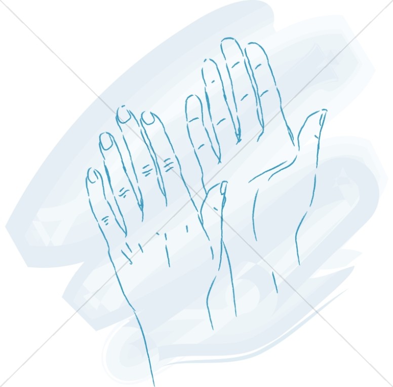 776x763 Two Hands Reaching Out Prayer Clipart
