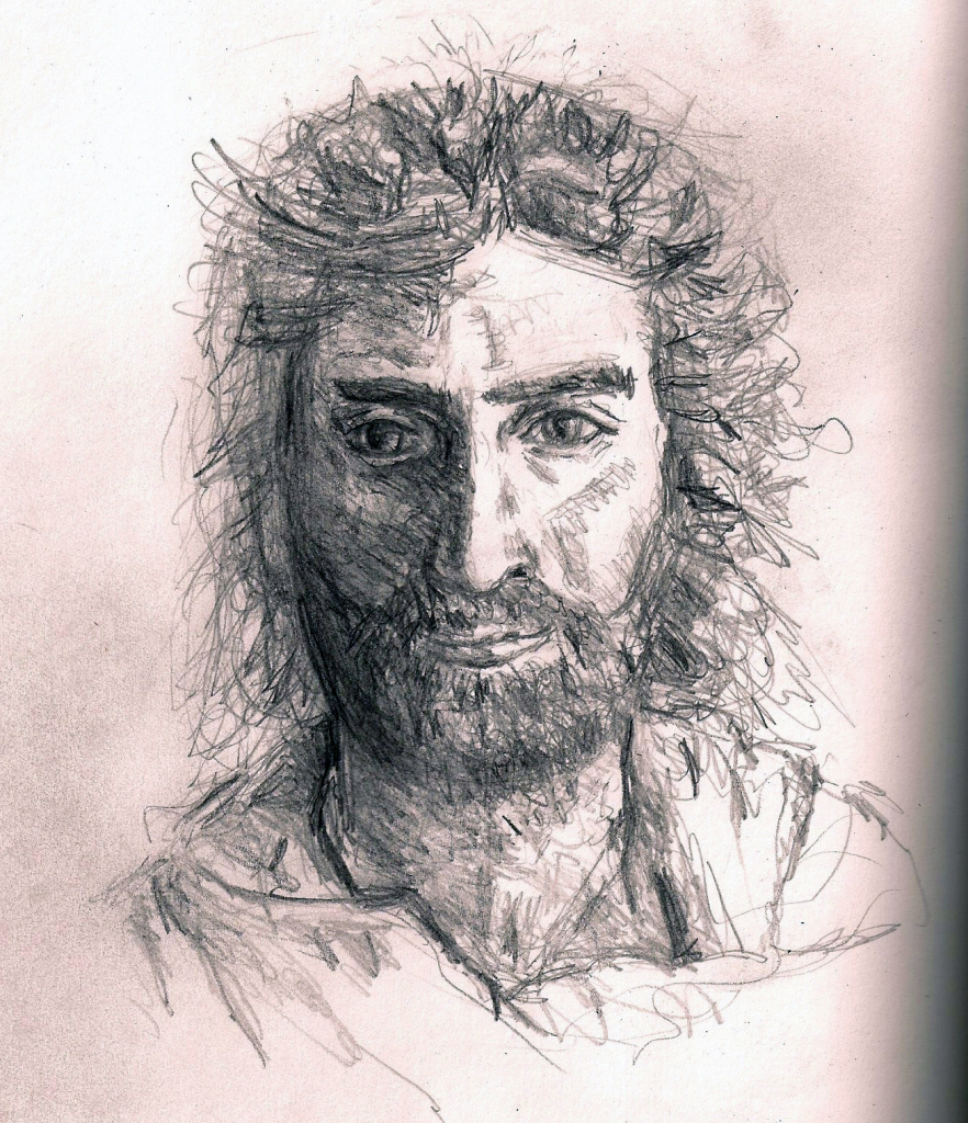 882x1024 Realistic Drawings Of Jesus Real Drawing Of Jesus Jesus Christ