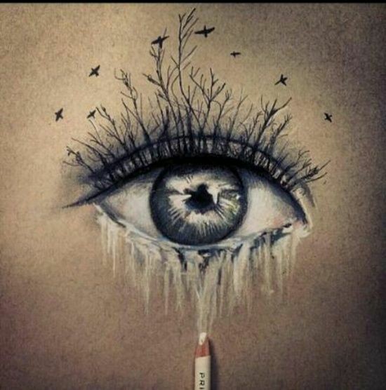 550x556 Real Eye Tattoo Nature Tattoos Tattoo Nature