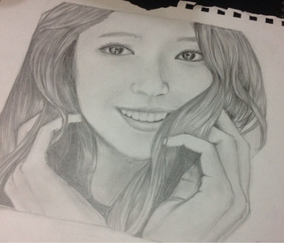 320x274 Tried Drawing A Real Person's Face. I'M Still A Beginner In This