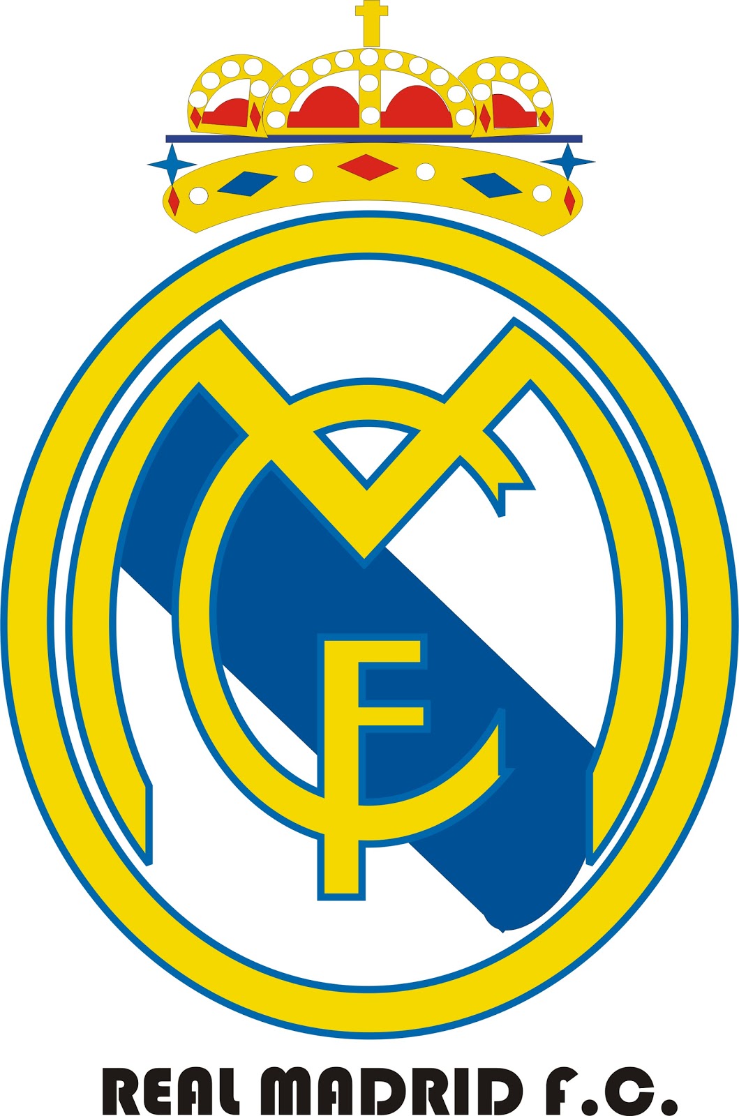 Real Madrid Logo Drawing at GetDrawings | Free download