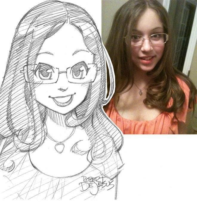 660x676 34 Best Real People To Cartoon Images On Sketches