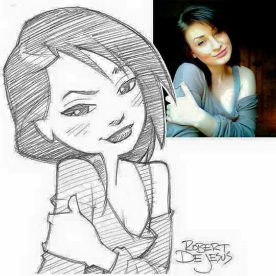 540x540 Drawing Of Real People Art Real People, Character