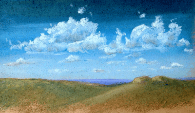 400x232 How To Draw Clouds With Soft Pastels