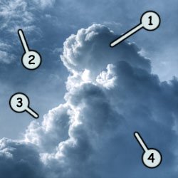250x250 How To Draw Cartoon Clouds