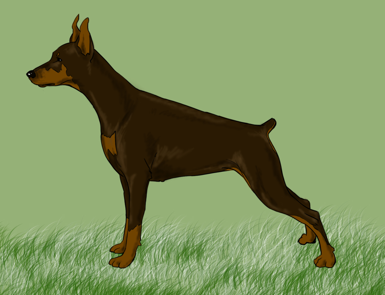 1283x983 5 Easy Ways To Draw A Dog (With Pictures)