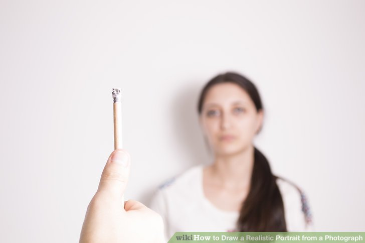 728x484 How To Draw A Realistic Portrait From A Photograph 6 Steps