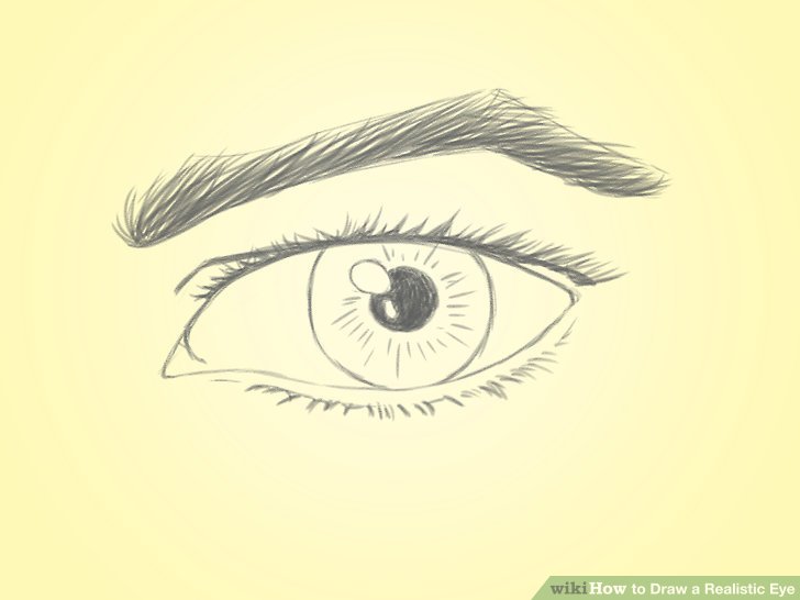 728x546 How To Draw A Realistic Eye 14 Steps (With Pictures)