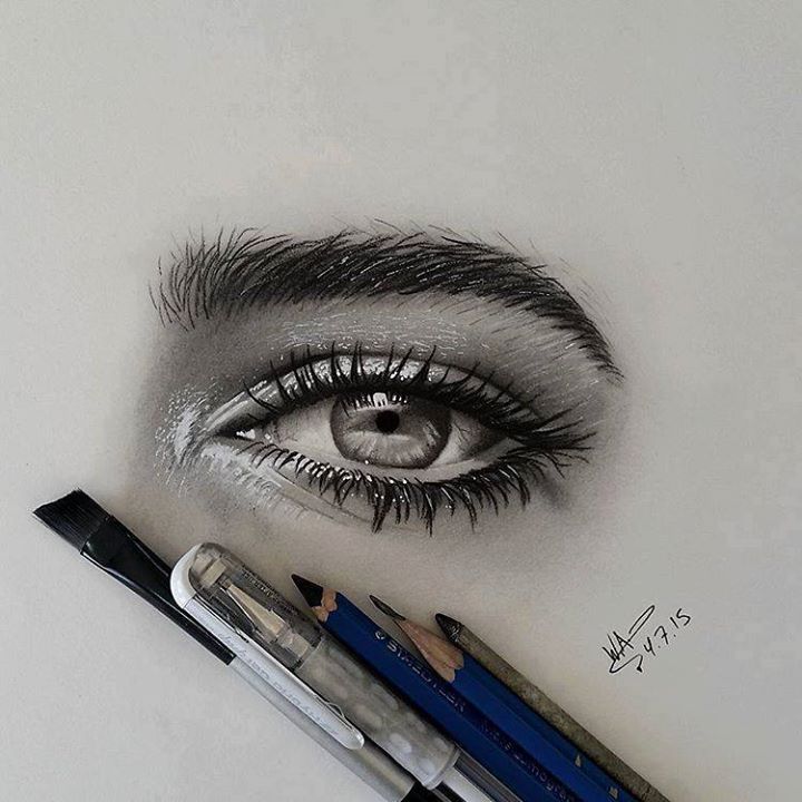 720x720 60 Beautiful And Realistic Pencil Drawings Of Eyes Realistic Eye