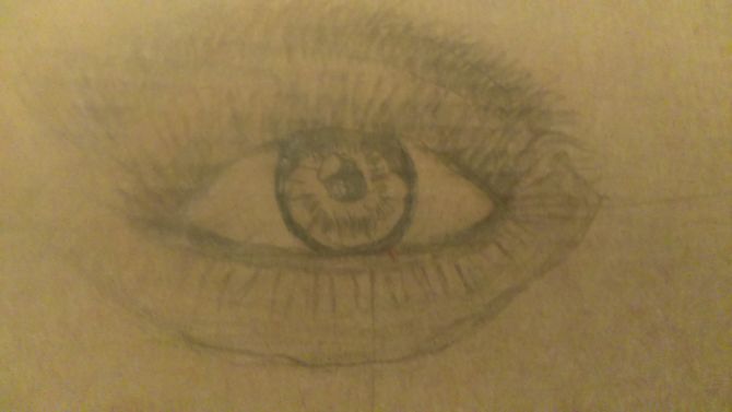 670x377 How To Draw Realistic Human Eyes 7 Steps (With Pictures)