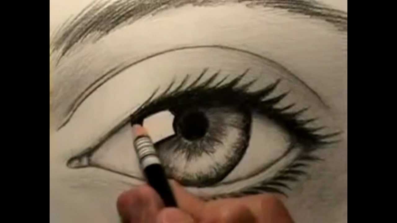 1280x720 How To Draw A Human Eye