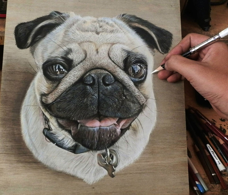 880x752 Self Taught Singaporean Artist Creates Hyper Realistic Drawings