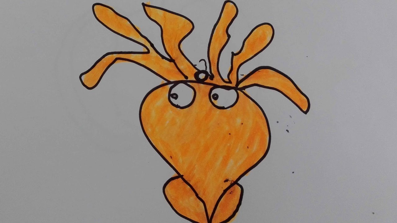 1280x720 How To Draw A Squid Draw A Giant Squid Step By Step Realistic