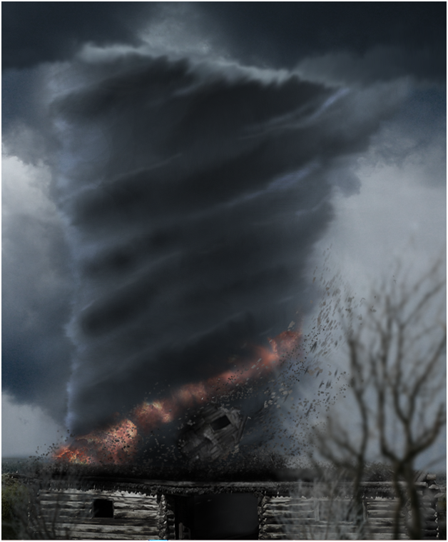 628x759 Photoshop Tutorial Into The Storm Photo Manipulation Vfxmaximum