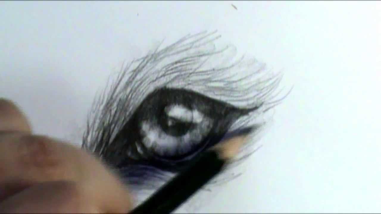 1280x720 How To Draw A Wolf Eye