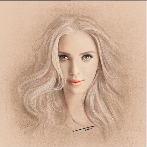 603x602 Realistic Drawing By Tolio